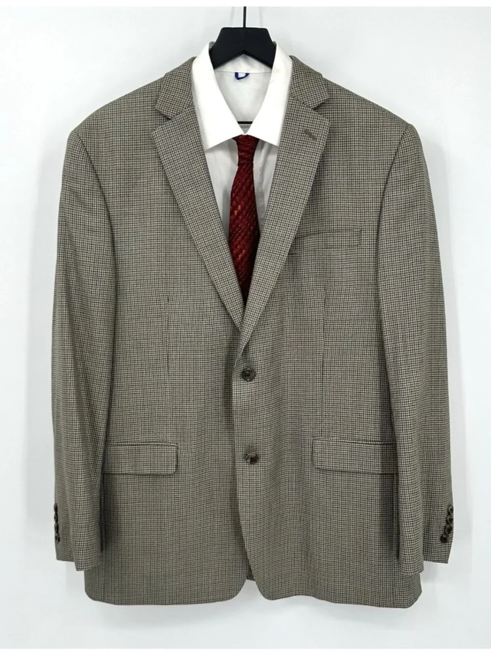 JOSEPH ABBOUD jacket blazer sport coat 44L silk wool business casual office